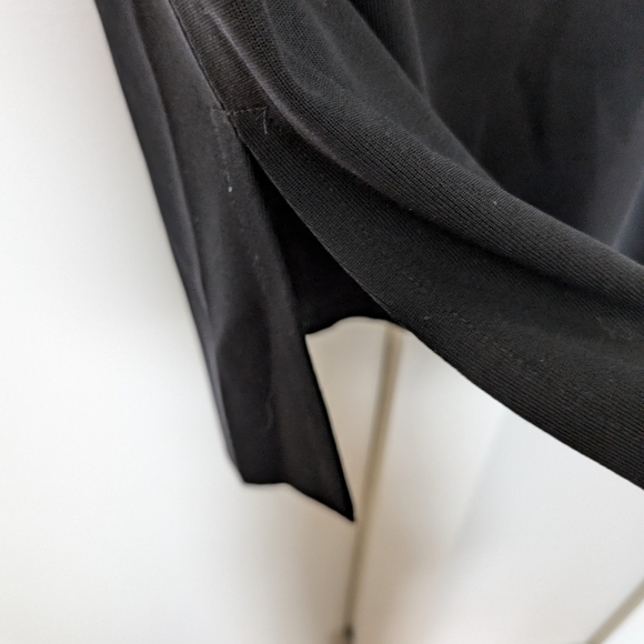 Exclusively Misook black tunic sz S - Picture 5 of 6